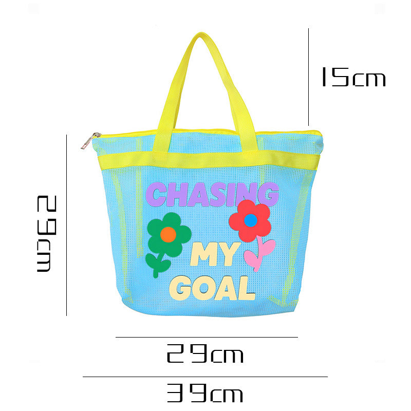Casual Beach Bag in Playful Design Stornfield