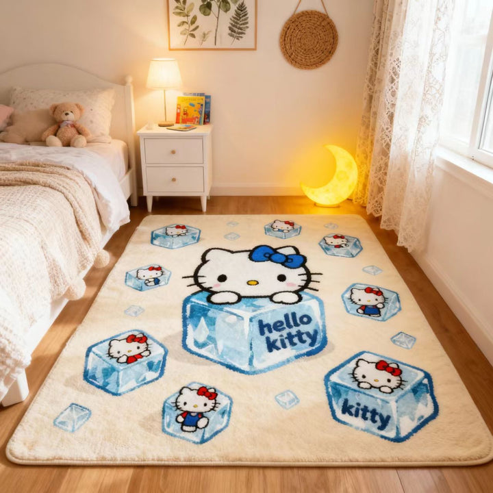 Hello Kitty-Themed Plush Floor Mat Stornfield