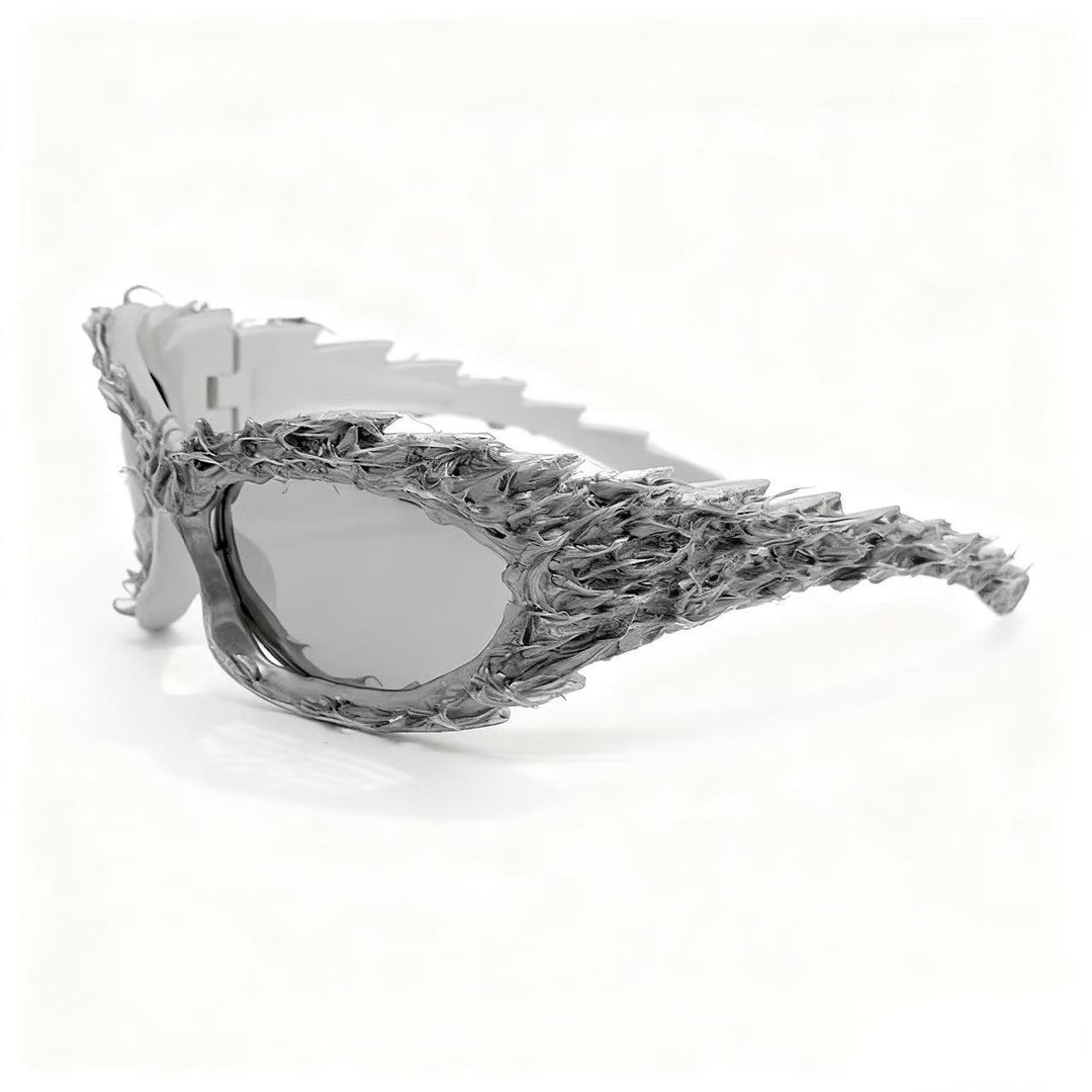 Women's fashionable sports sunglasses with unique structured frame Stornfield