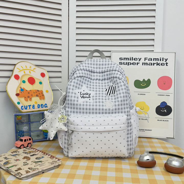 Playful Large Capacity Backpack with Multiple Pockets Stornfield