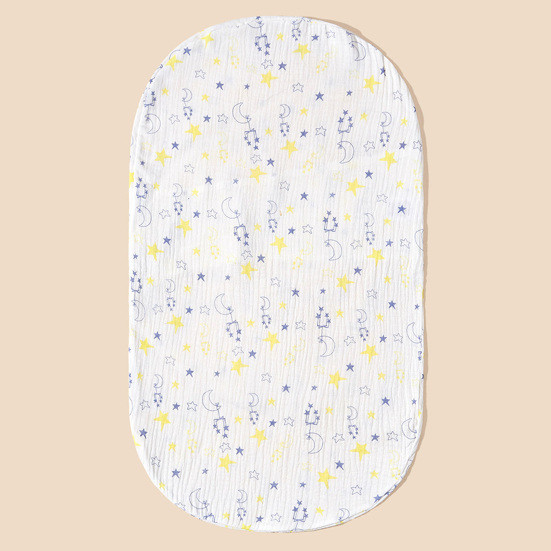 Cotton Muslin Crib Mattress Protector Stornfield