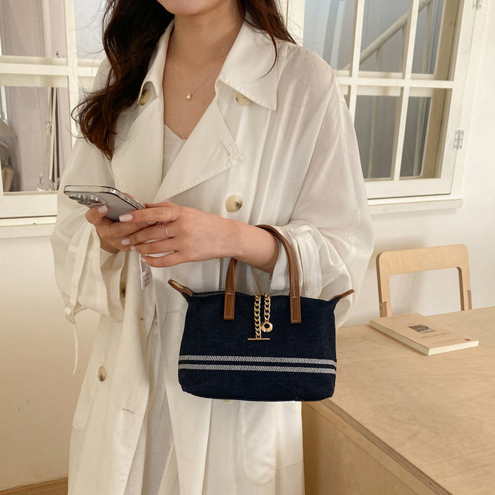 Stylish Denim Tote Bag