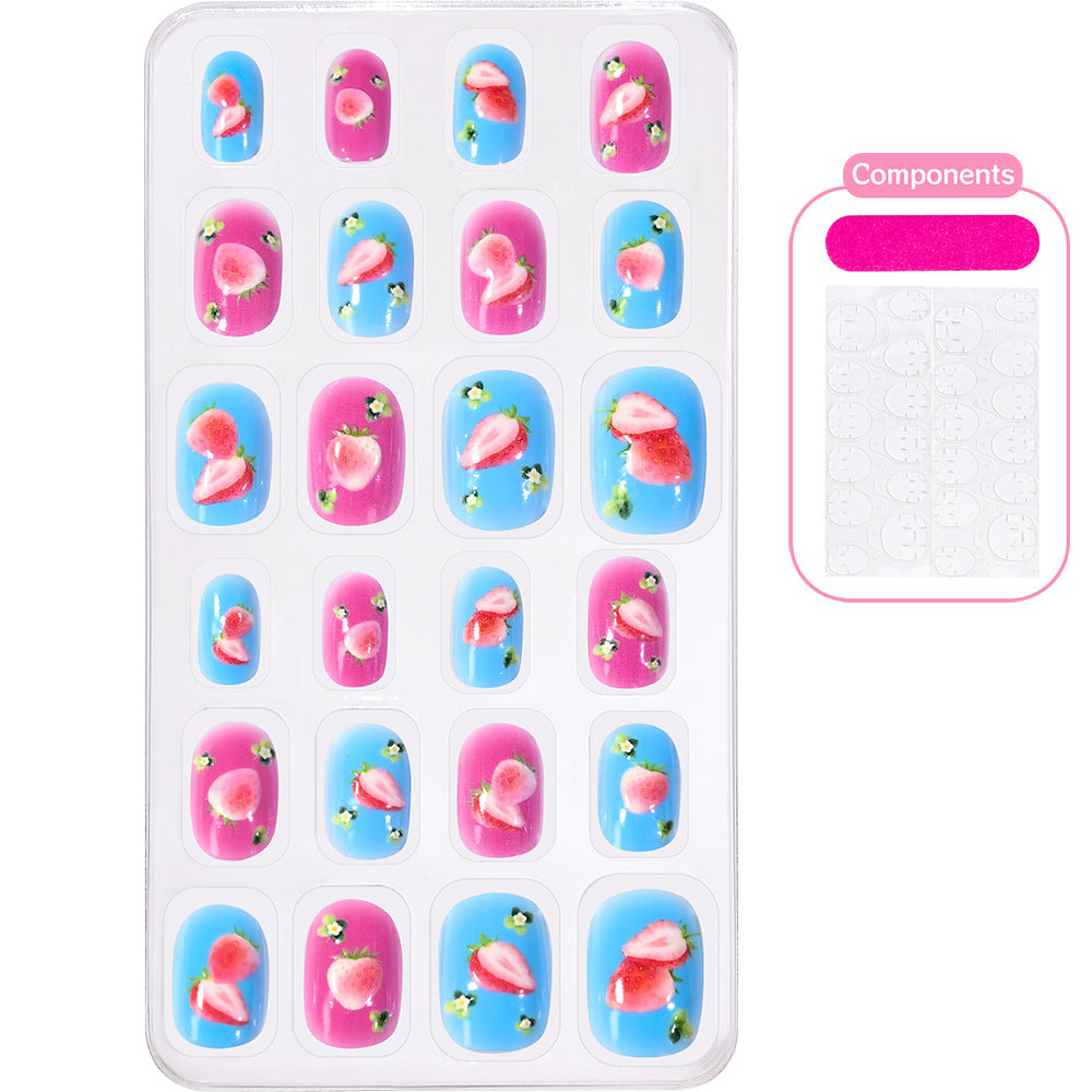 Themed Summer Beach Nail Art Press-On Nails Stornfield