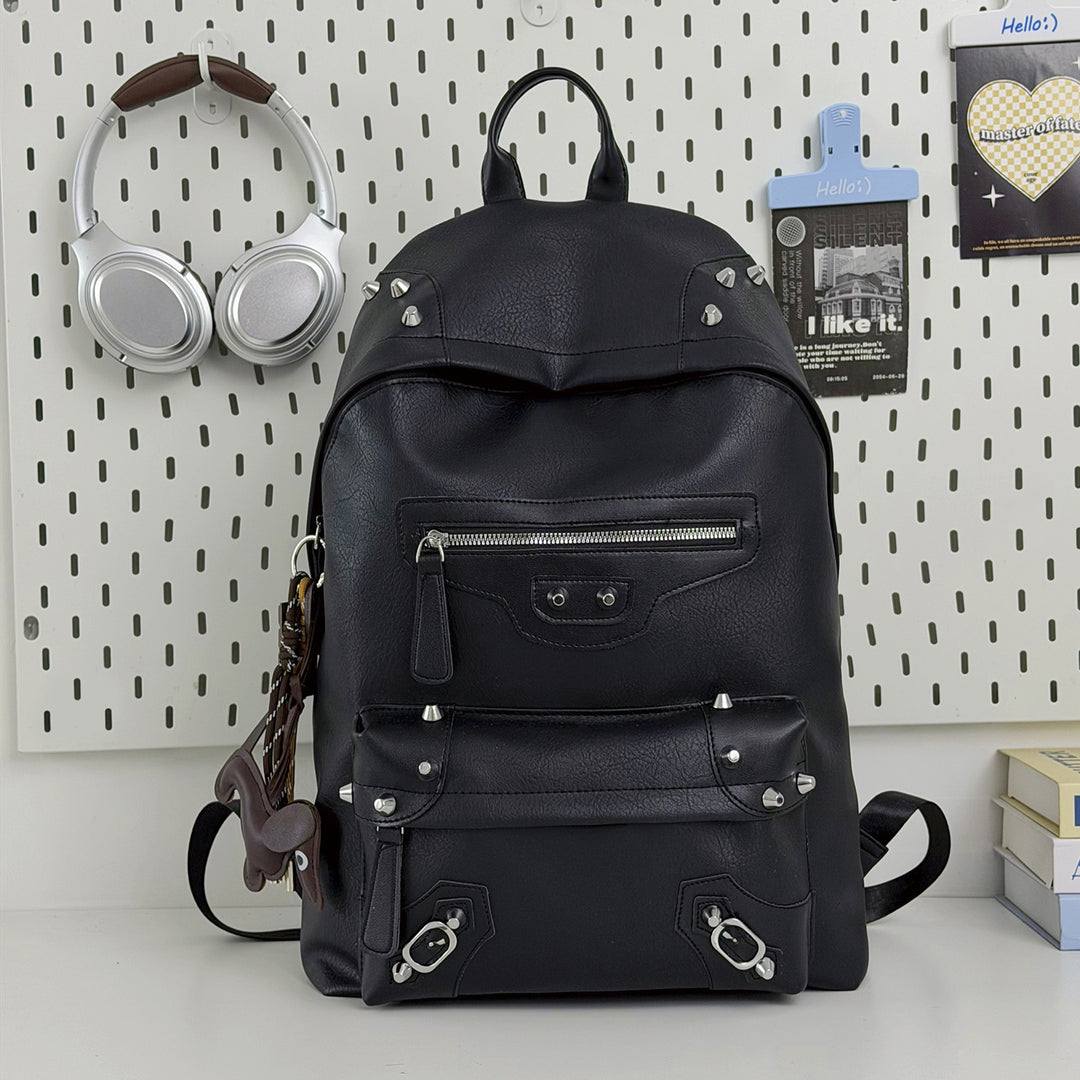 Stylish Casual Leather Backpack Stornfield