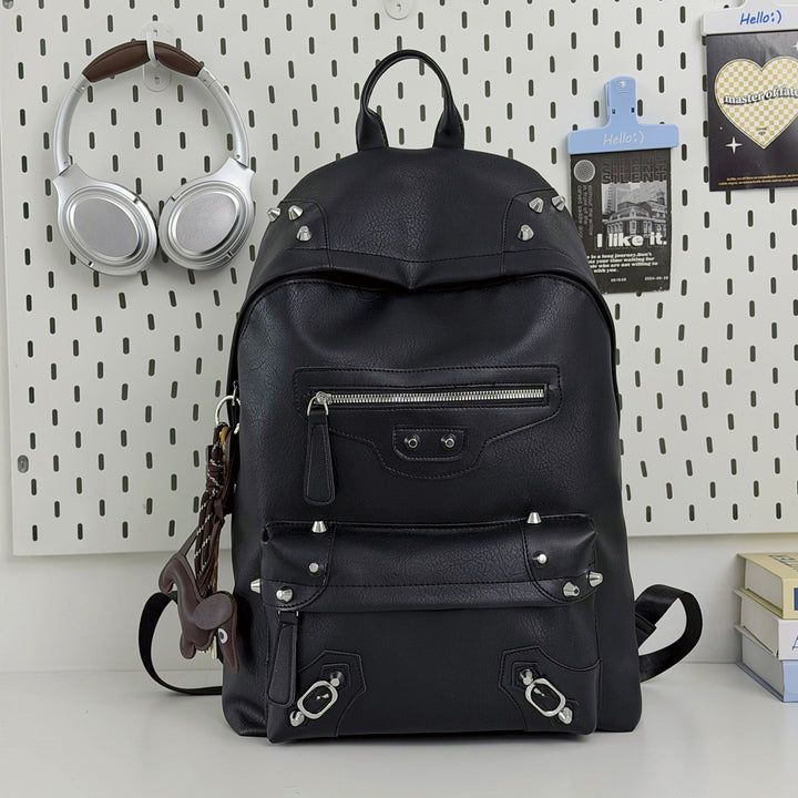 Stylish Casual Leather Backpack Stornfield