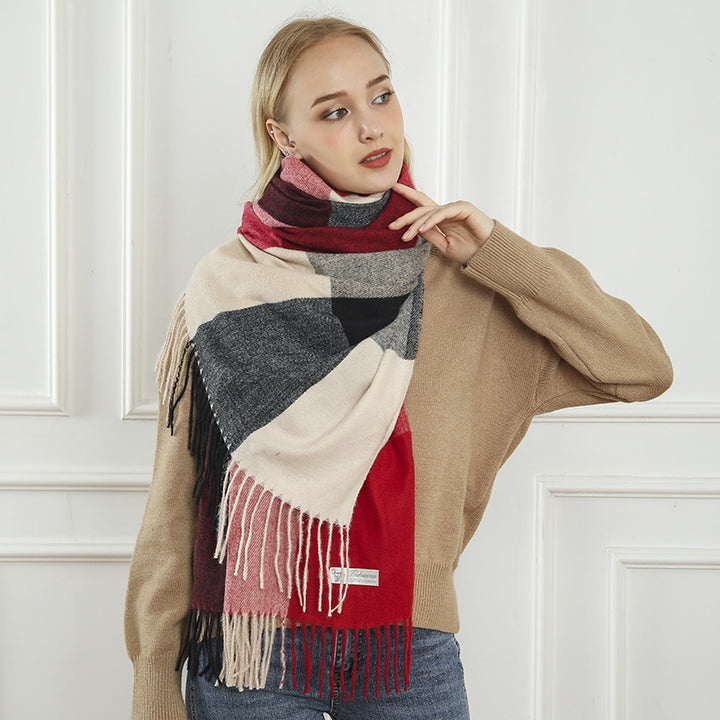 Ladies stylish patterned scarf Stornfield