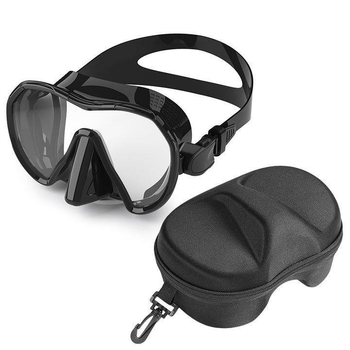 Diving mask with wide field of vision and comfortable wearing comfort Stornfield