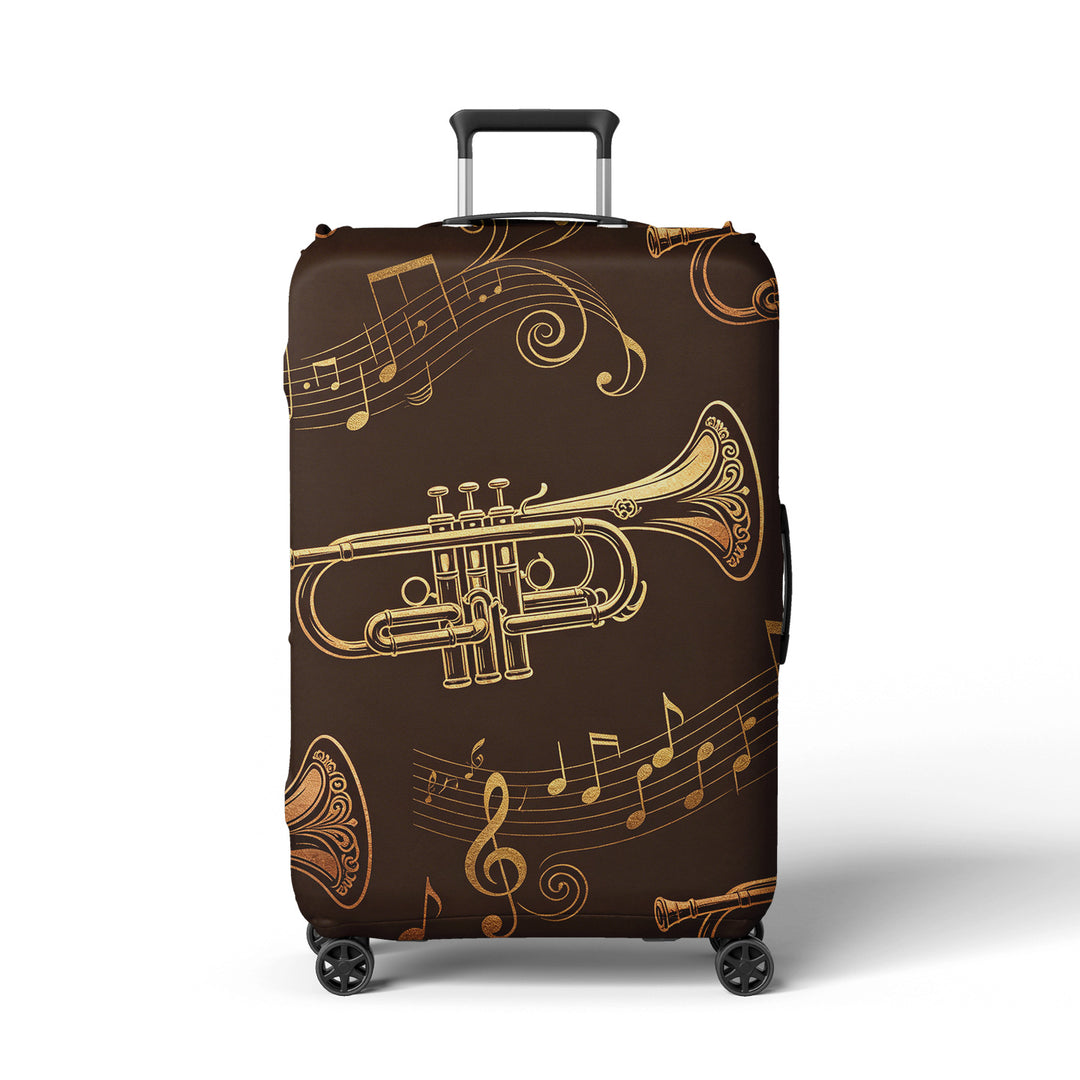 Women's suitcase with unique hand-drawn design Stornfield