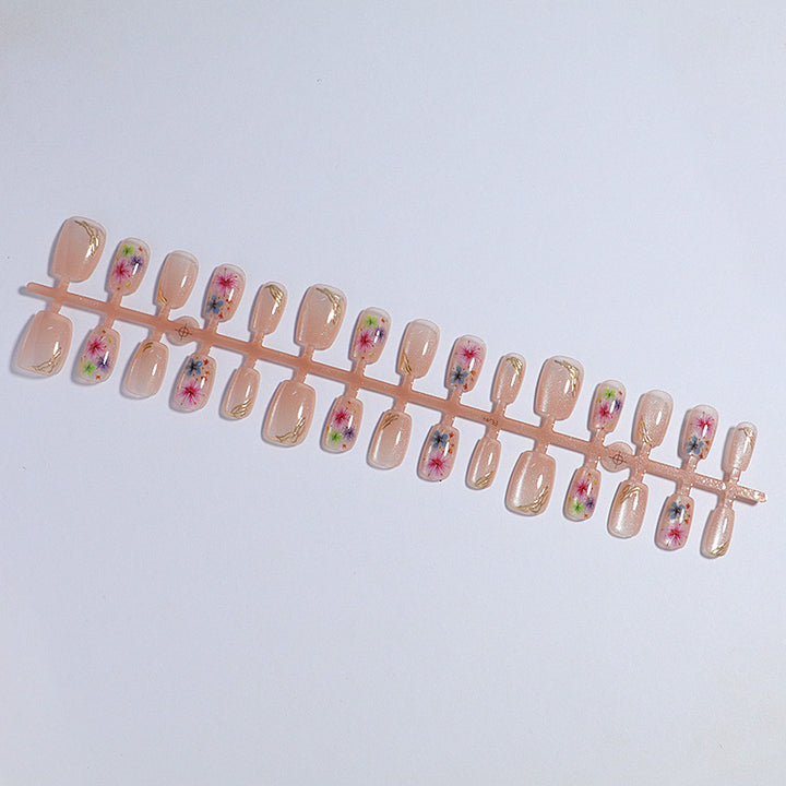 Floral Art Design Press-On Nails Stornfield 1787225366