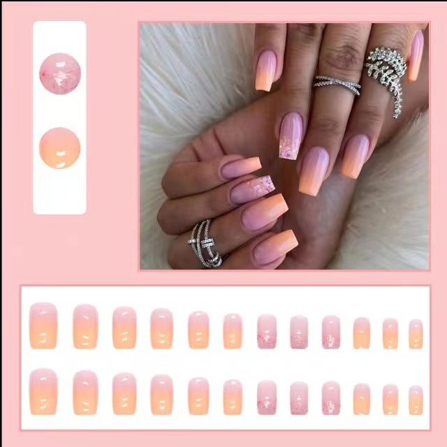 Elegant Ombre Press-On Nail Extensions Stornfield