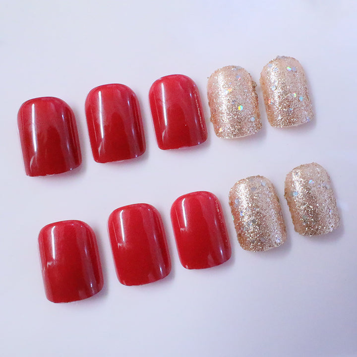Glossy Gel Nail Art Enhancements Stornfield