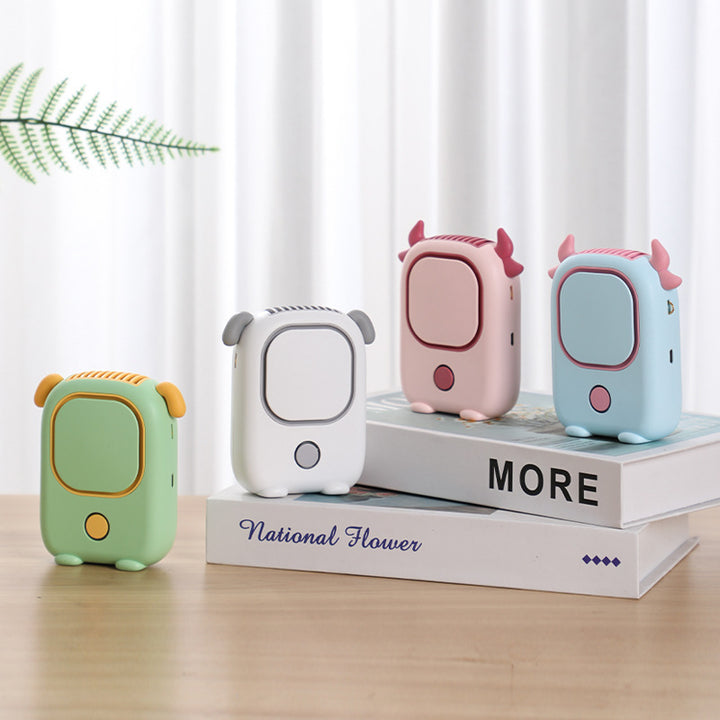 Mini Portable Cow-Shaped USB Fan Stornfield