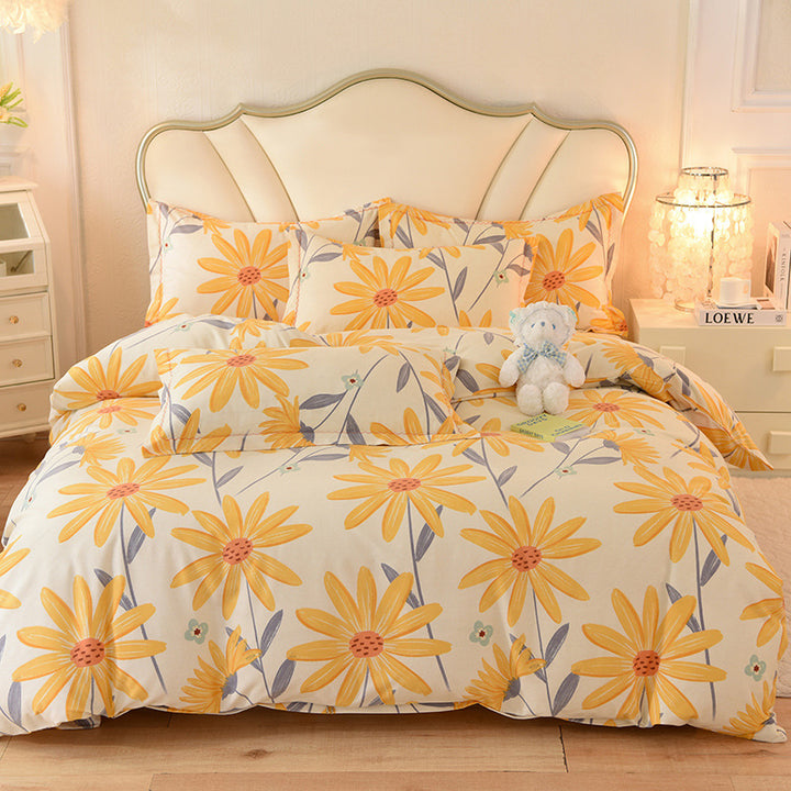 Luxury Striped Bedding Set