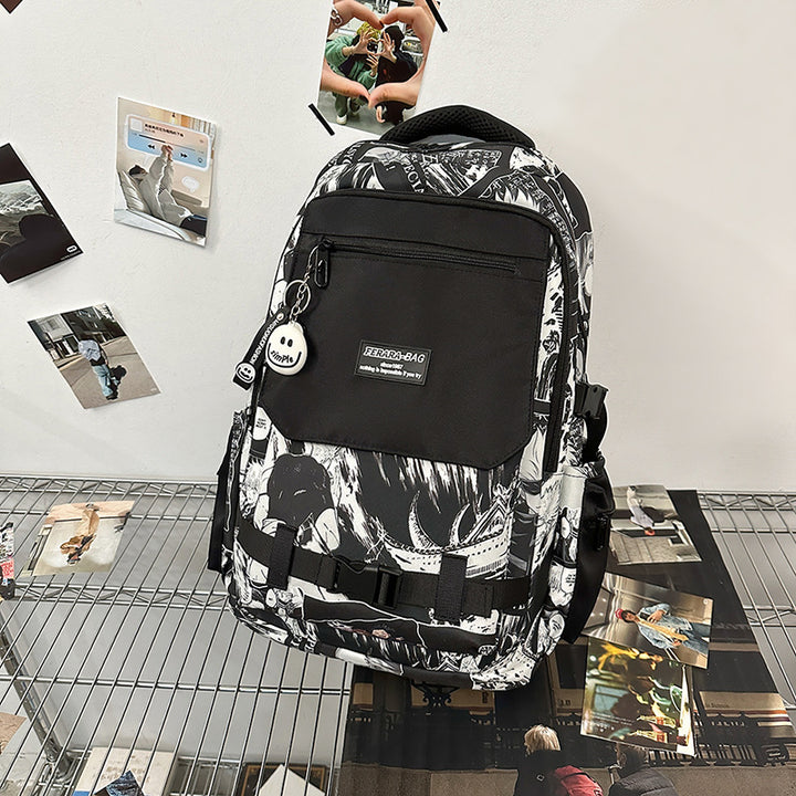 Artistic Graphic Print Backpack Stornfield