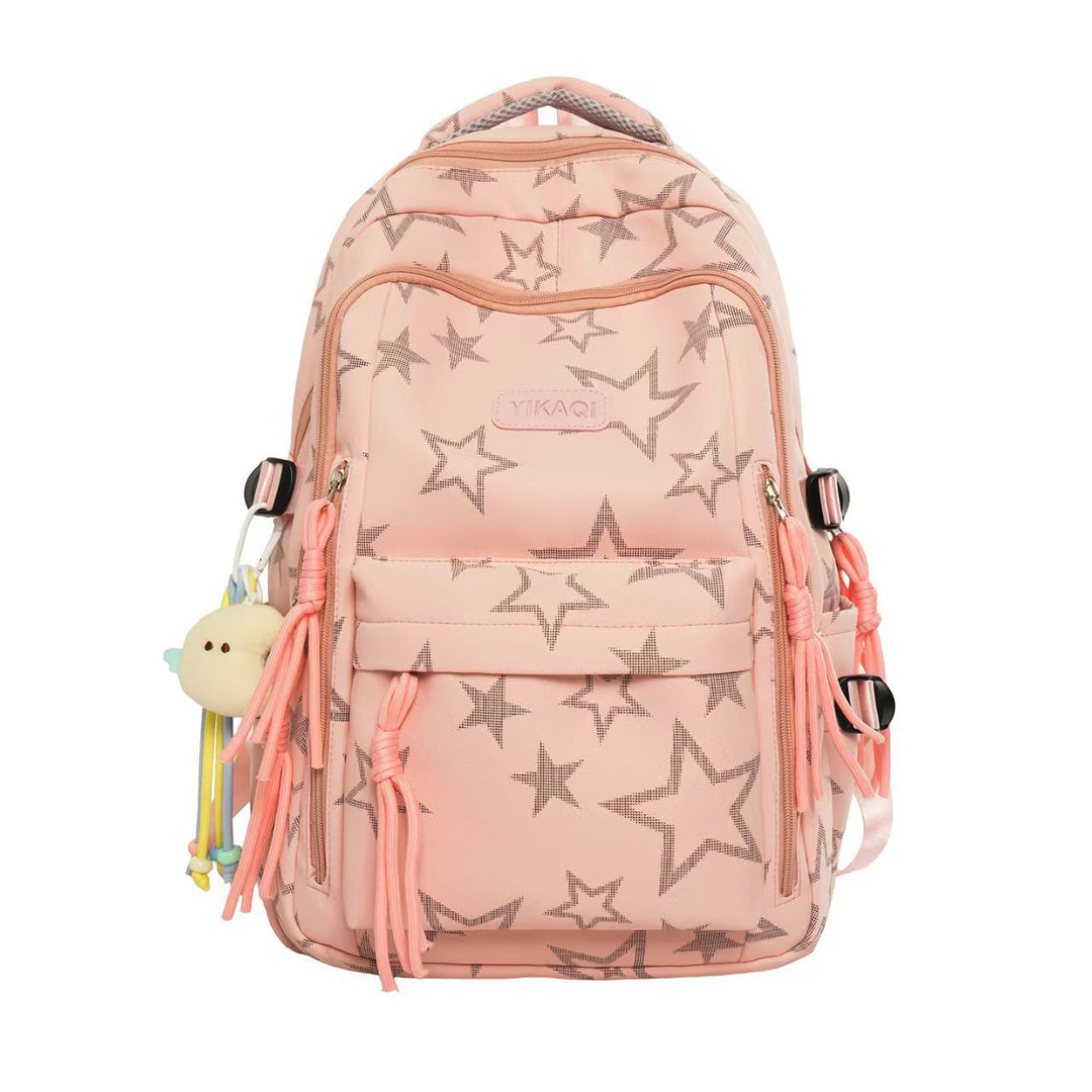 Versatile Star-Patterned Backpack Stornfield