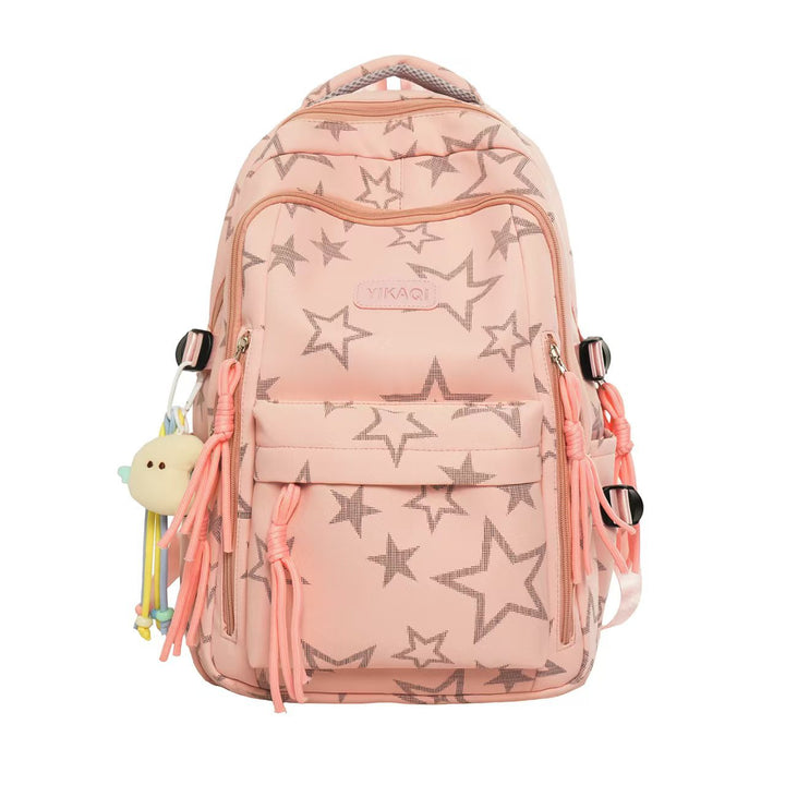Versatile Star-Patterned Backpack Stornfield