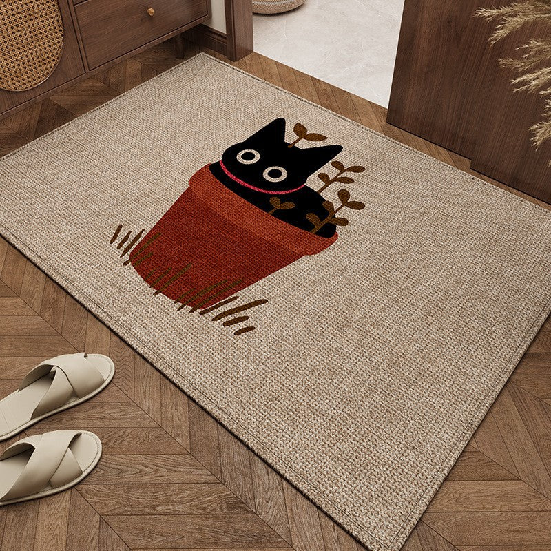 Abstract Patterned Area Rug
