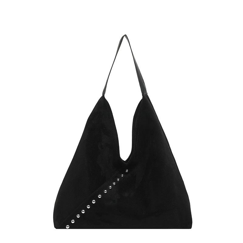 WoUnique Textured Suede Hobo Bag Stornfield