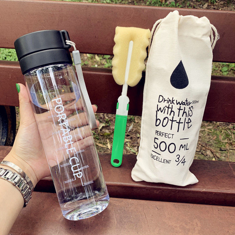 Women's portable water bottle with practical cleaning system Stornfield