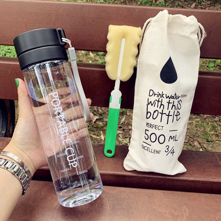 Women's portable water bottle with practical cleaning system Stornfield