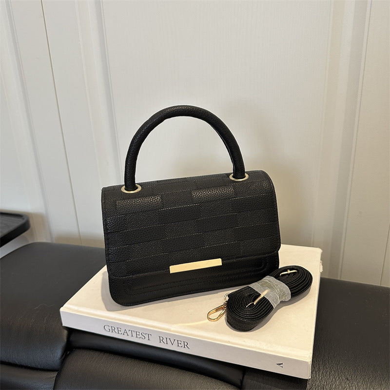 Elegant Textured Handheld Bag