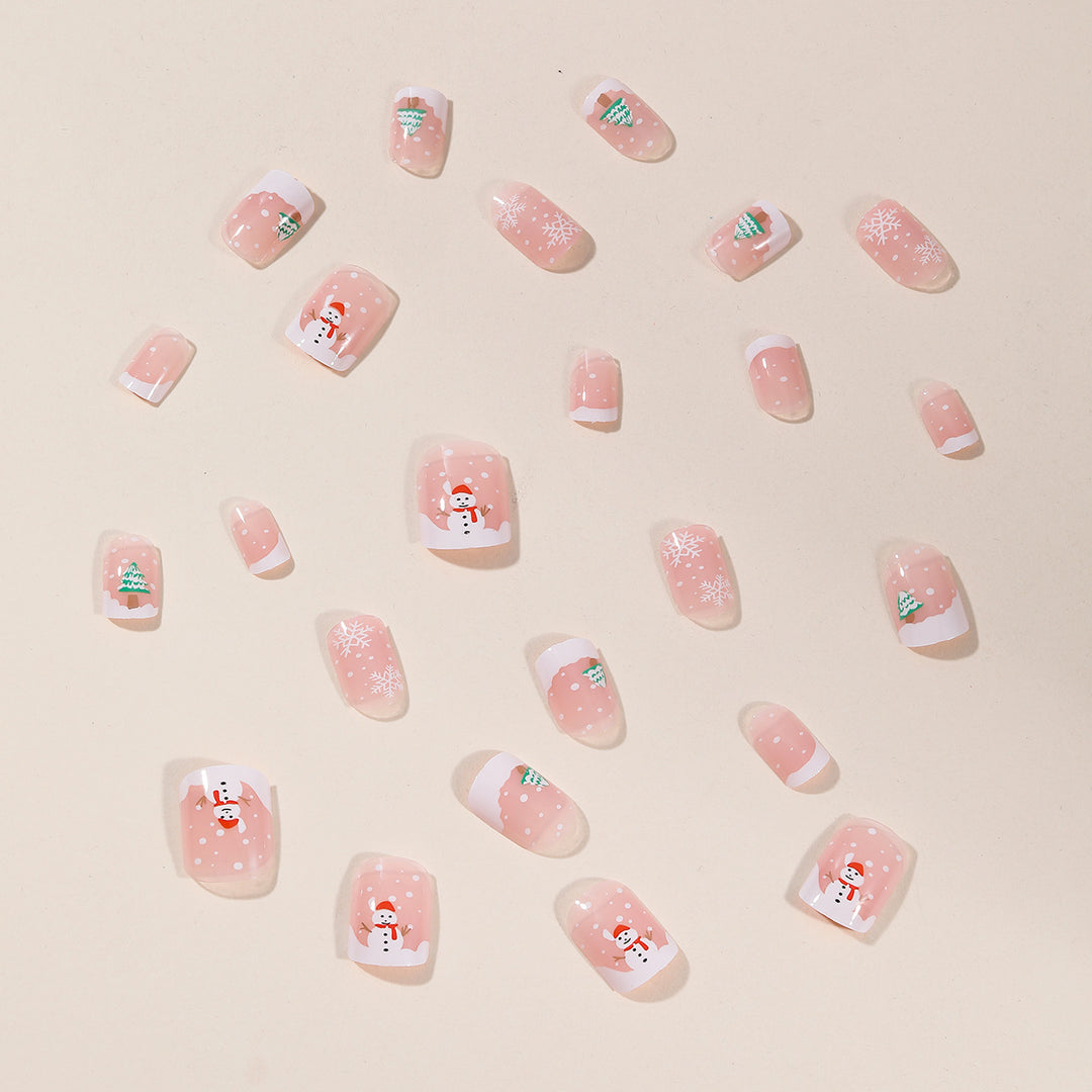 Festive Holiday-Themed Nail Art Stornfield
