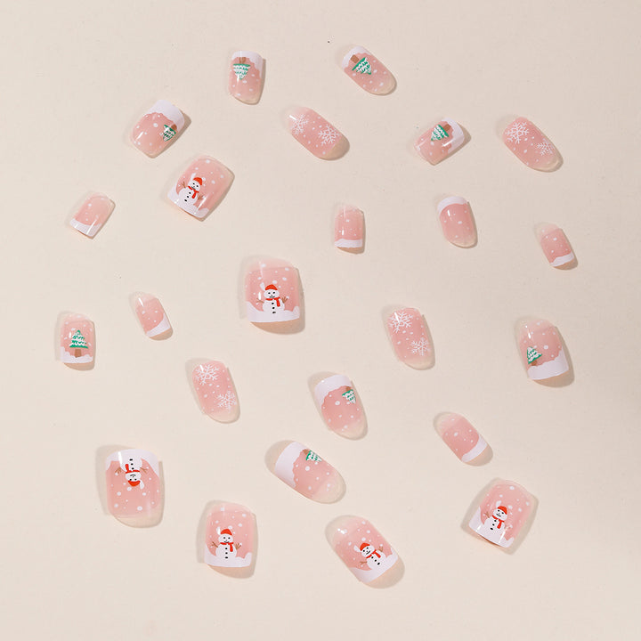 Festive Holiday-Themed Nail Art Stornfield