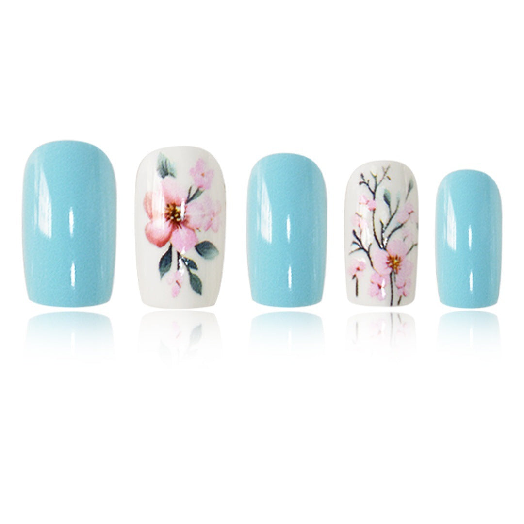 Floral Design Nail Art Extensions Stornfield
