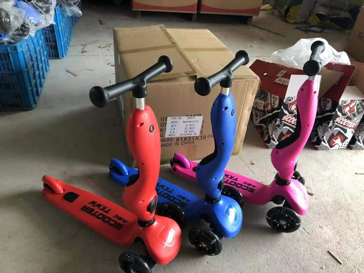 Innovative Lean-to-Steer Kick Scooter Stornfield