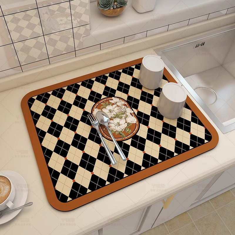 Decorative Kitchen Counter Mat
