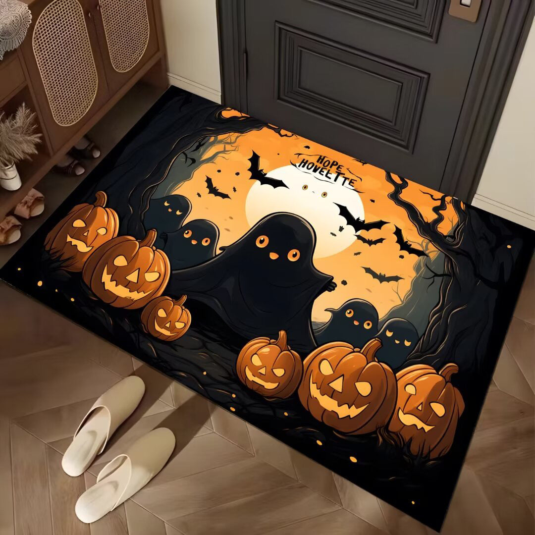 Halloween-Themed Decorative Door Mat for Home