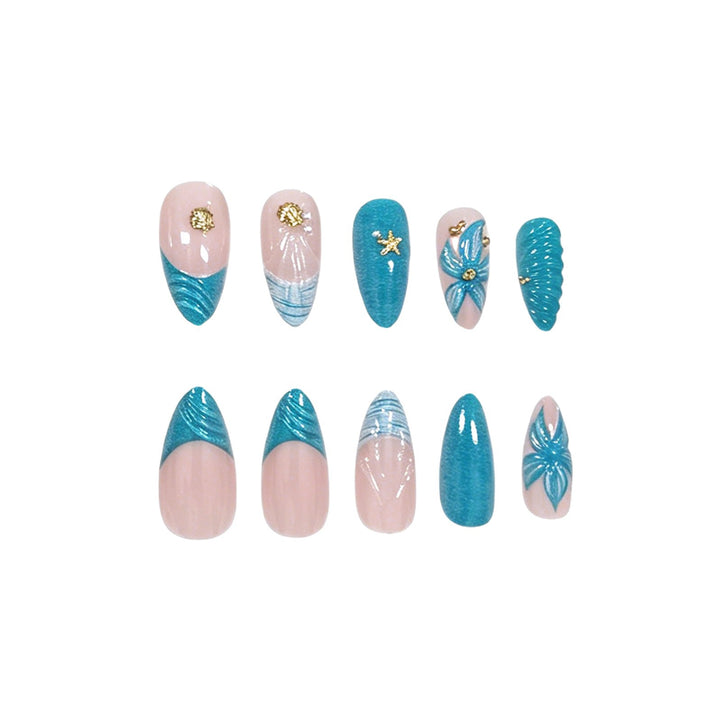 Artistic Acrylic Nail Art Design Stornfield