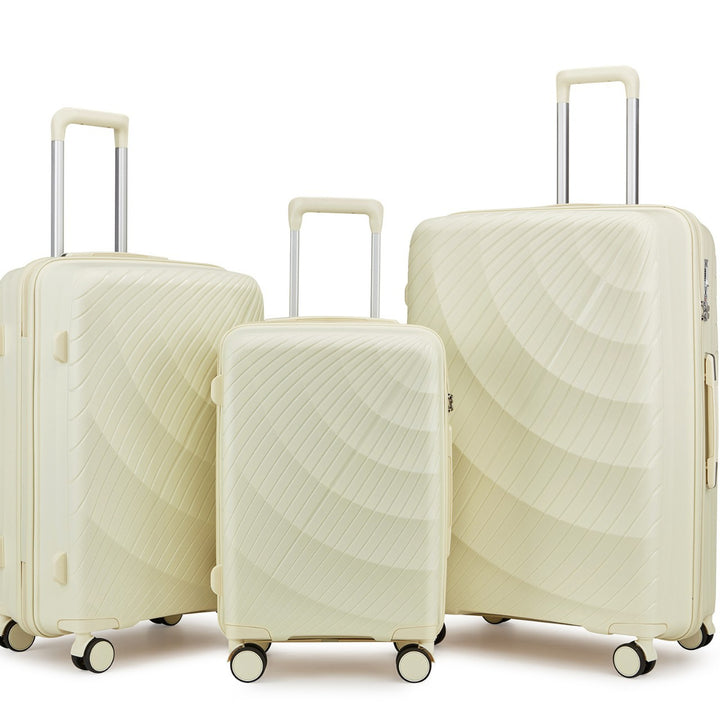 Unisex Premium Textured Hard Shell Luggage Set Stornfield