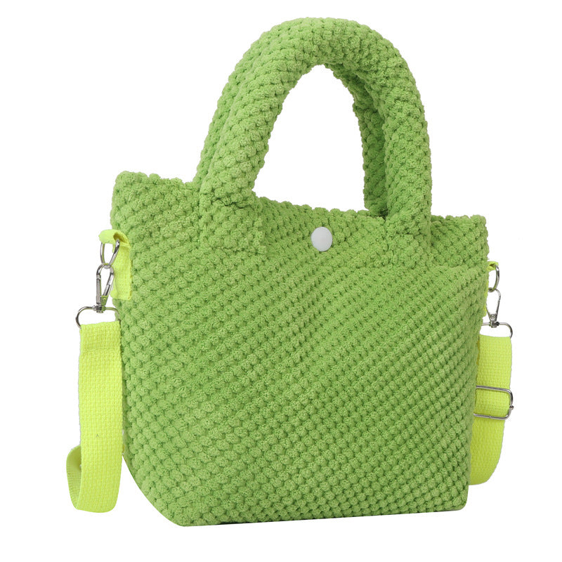 Stylish Soft Fabric Handbag