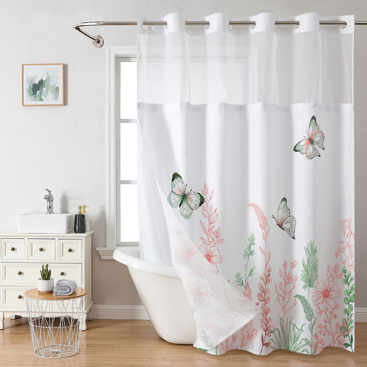 Elegant Butterfly Shower Curtain Stornfield