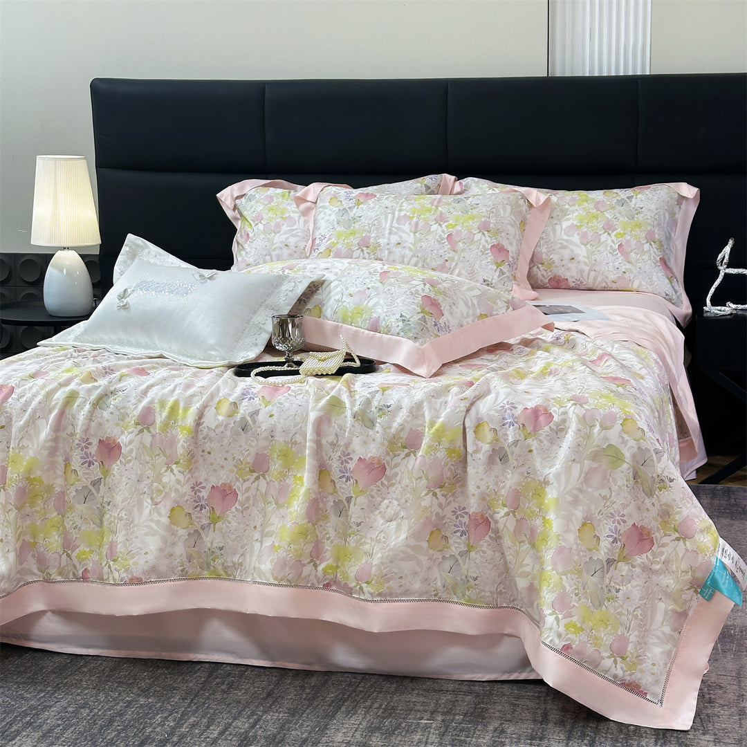 Floral Design Luxury Duvet Cover Set