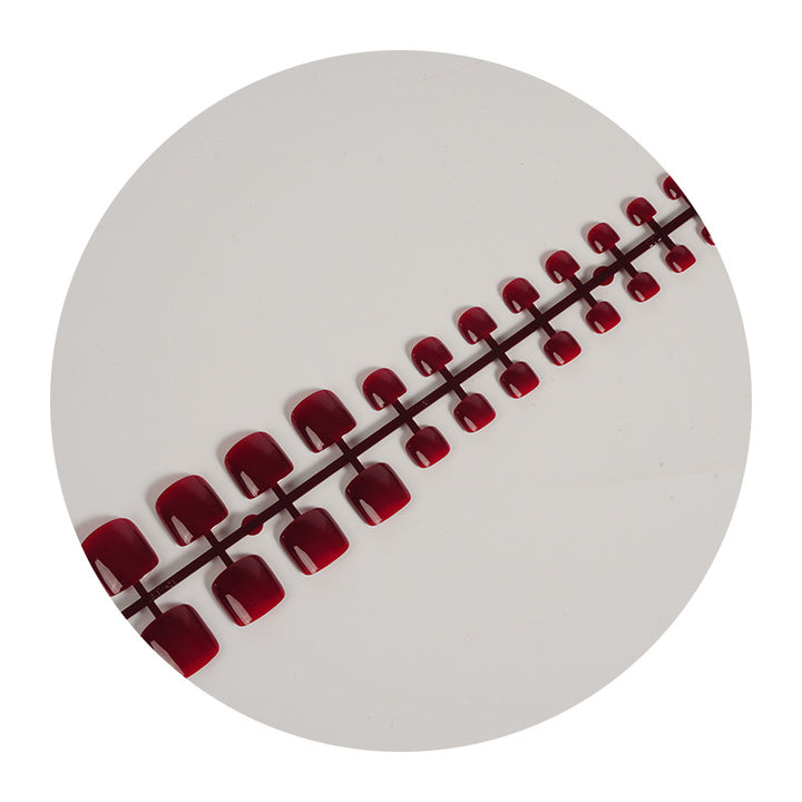 Glossy Square Press-On Nail Set Stornfield