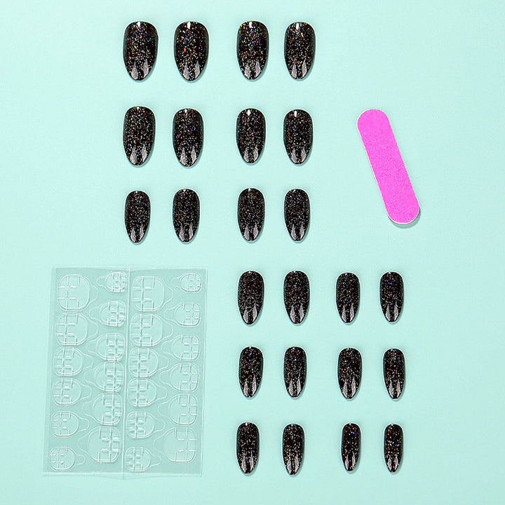 Glamorous artificial nails with glitter Stornfield