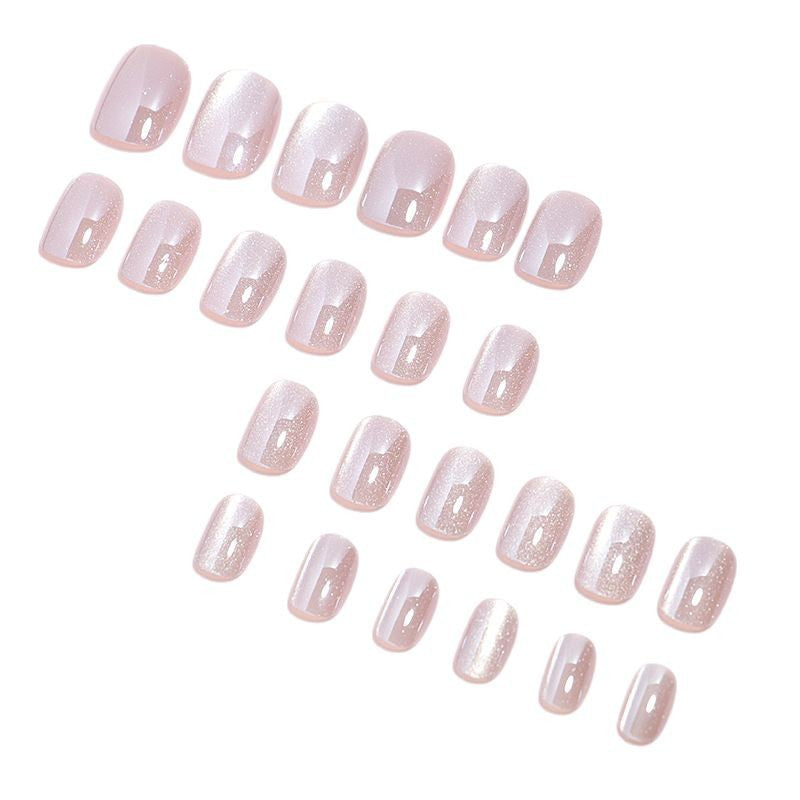Premium Shimmer Press-On Nail Set Stornfield