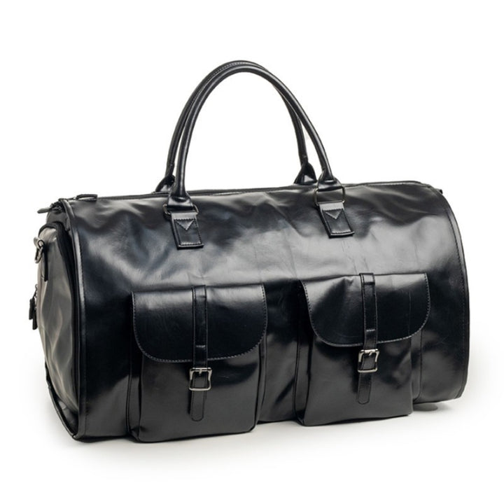 Elegant Travel Bag with Integrated Suit Compartment Stornfield