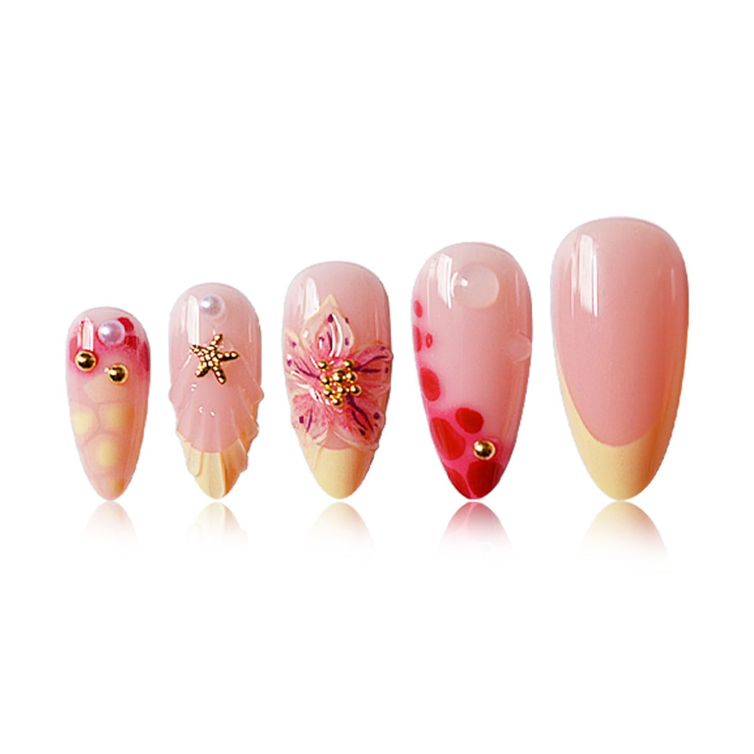 Artistic Floral Nail Art Extensions Stornfield 1787913534