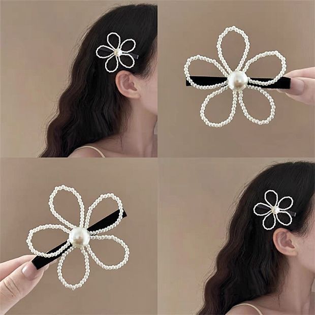 Headband with bead flowers Stornfield