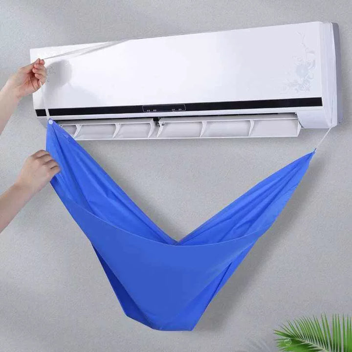 Unisex one size wall-mounted air conditioner condensate catchment funnel waterproof reusable fabric attachment Stornfield
