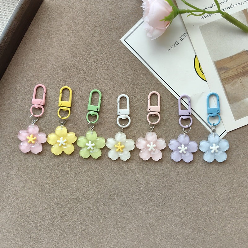 Key ring with flower motif Stornfield
