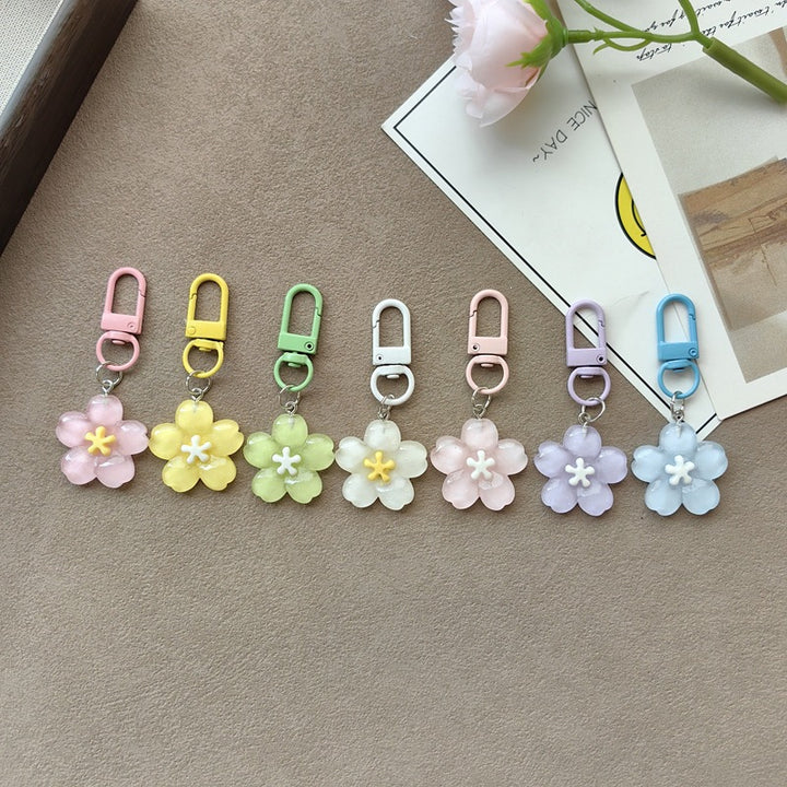 Key ring with flower motif Stornfield