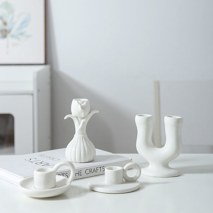 Decorative Flower Candle Holder Stornfeild