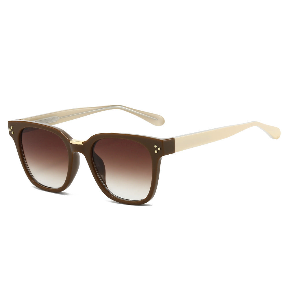 Women’s Geometric Sunglasses with Wide Frame and UV Protection Stornfield