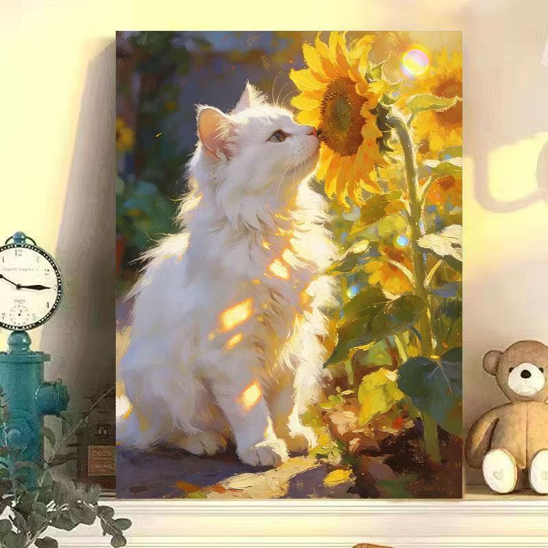 Cat-Themed Canvas Wall Art Stornfield