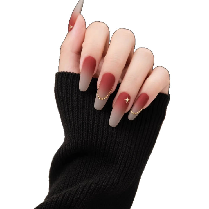 Ombre Decorative Press-On Nail Set