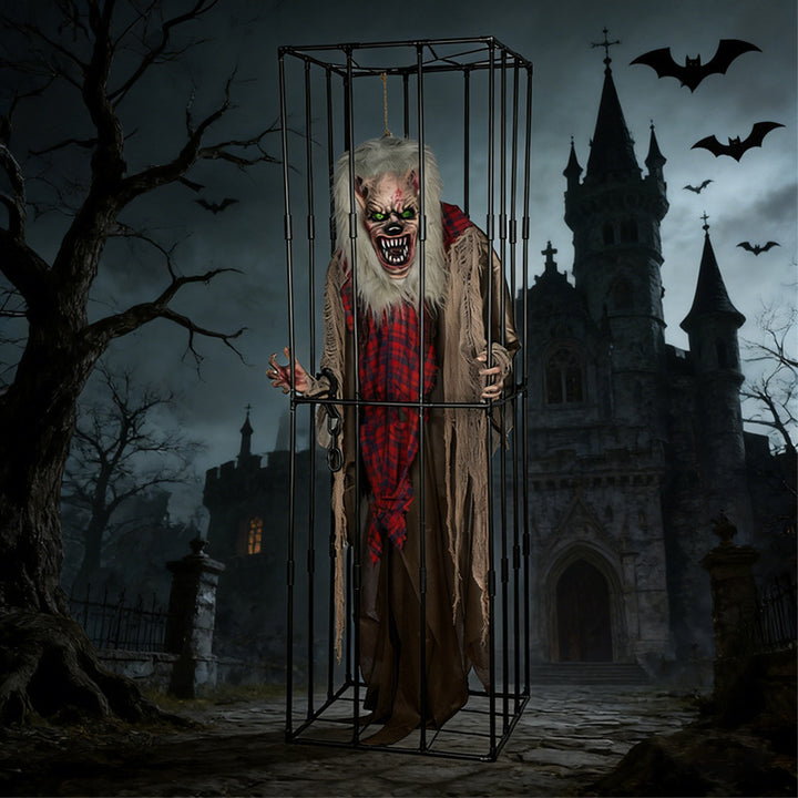 Animated Creepy Prisoner Decoration Stornfield